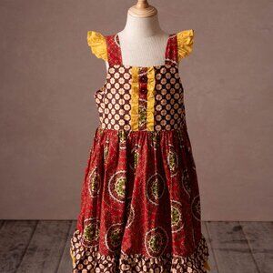 Elenor Rose Give Thanks dress, size 7-8